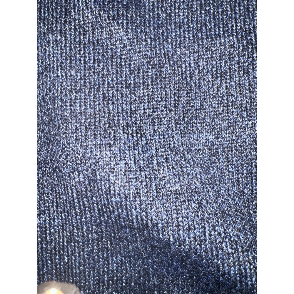 Apt.9 Mens Sweater C-large Blue V-neck Retail $56 NWT Christmas Pics So Soft 251 - Picture 4 of 9